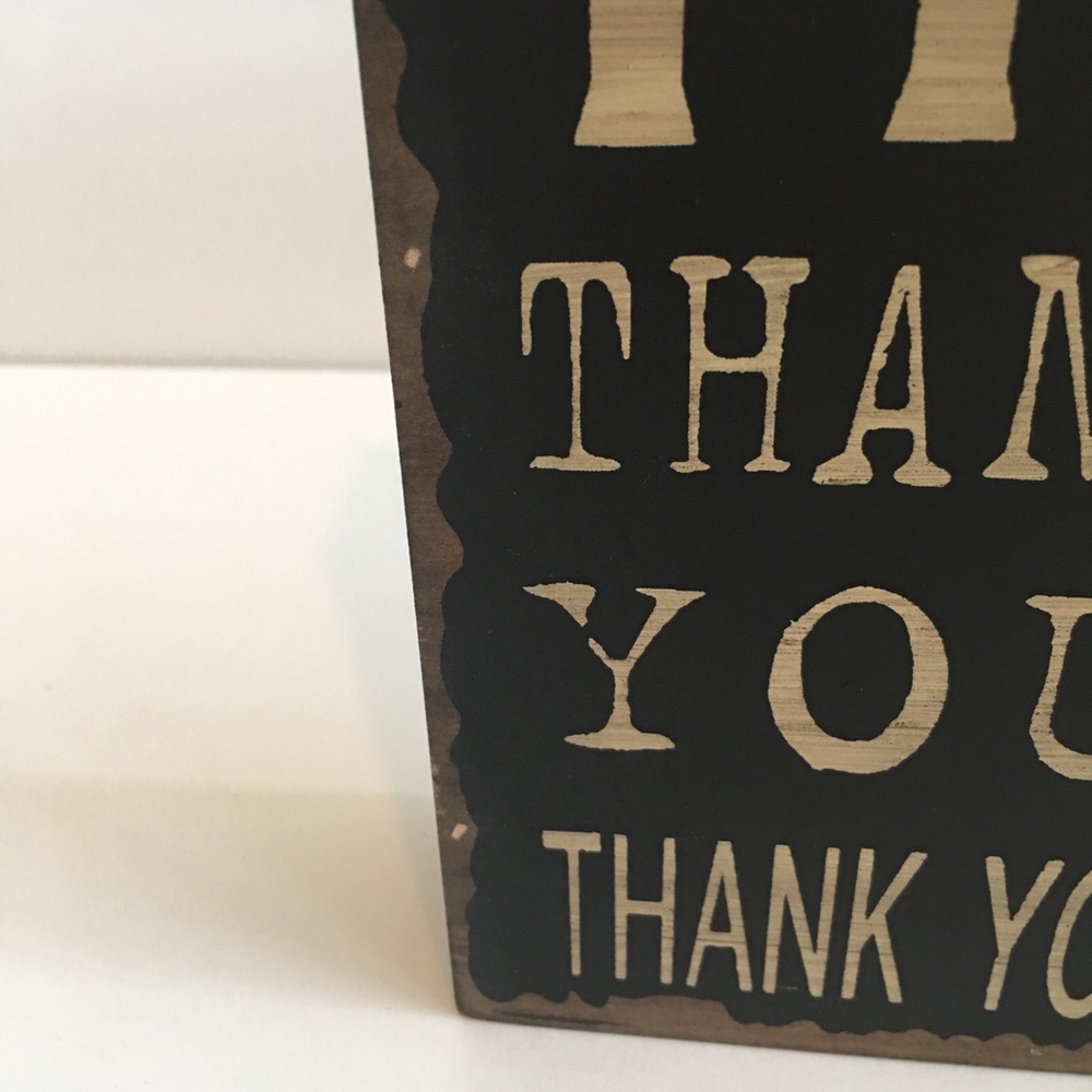 Thank You Sign - Picture 3 of 6
